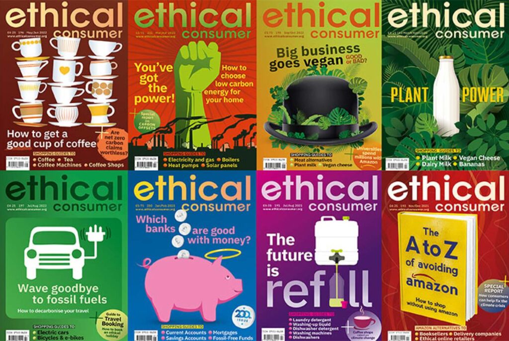 Ethical Consumer Magazine banner image