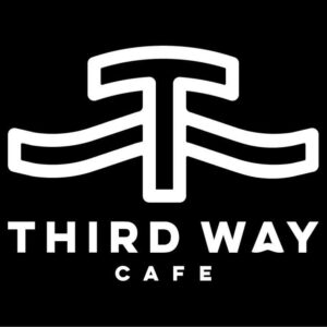 Third Way Cafe is a social enterprise in Columbus, Ohio, that provides affordable and delicious coffee. It is also a community space where people can come together to learn, grow, and connect, logo on the peoples hub