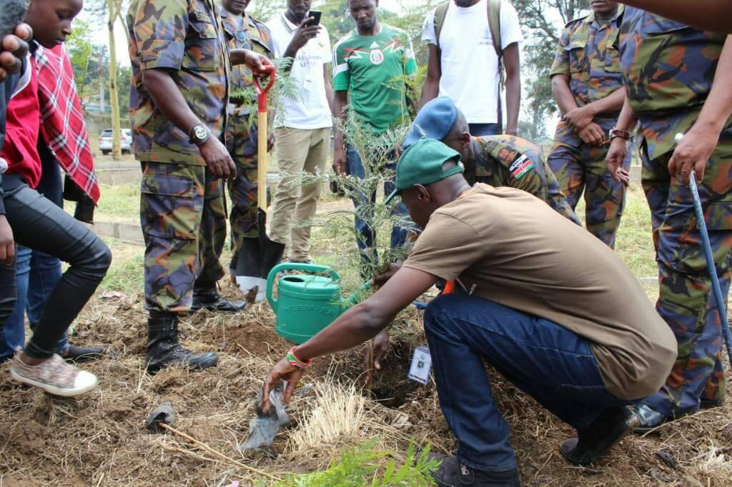 Spreading Organic Farming in Africa [SOFAfrica] learning Agro Ecological Regenerative Agriculture, photograph, Kenya