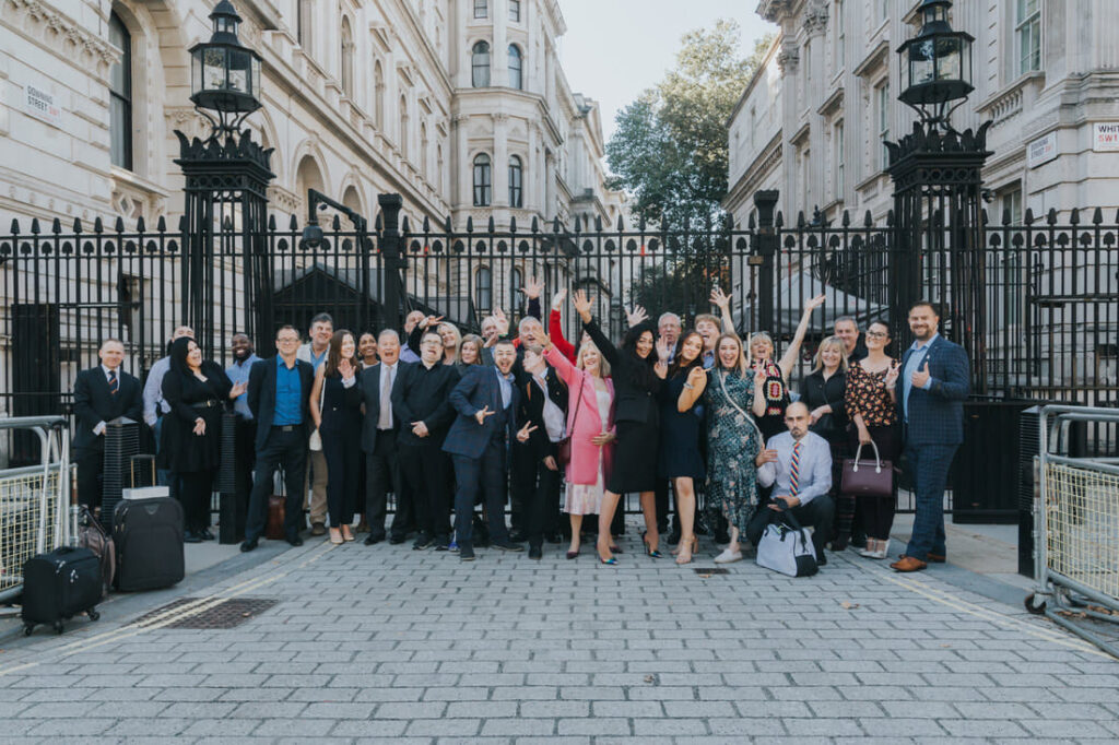 The People's Hub is a global network of gatherings that bring together people from all walks of life to learn, share, and create. Downing Street visit, Socially Homes
