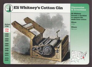 Eli Whitney, cotton history, Georgia