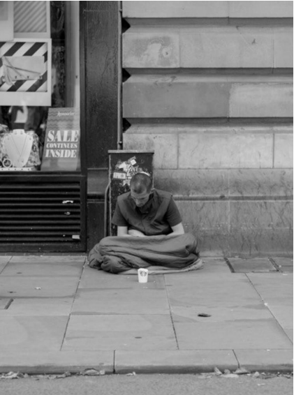 21st century homelessness - image photograph credit by Matthew Taylor