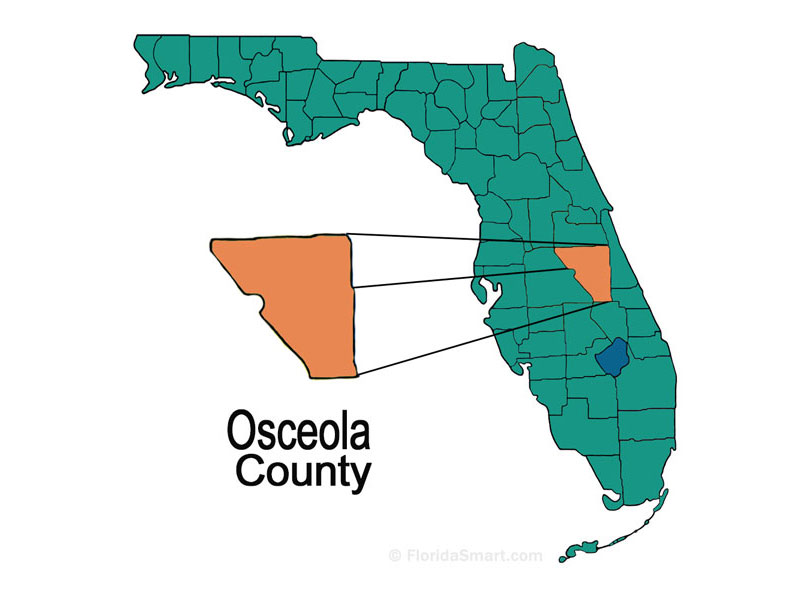 Community in Action - Osceola County Map Florida Smart image
