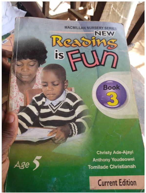 Reading is Fun book by Christy Ade-Ajayi, Anthony Youdeowei and Tomilade Christianah